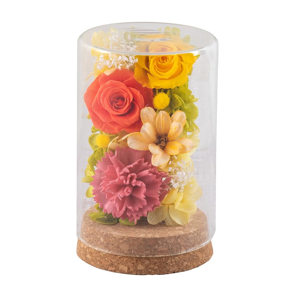 Amazon｜【公式日比谷花壇】プリザーブドフラワー「ボトル