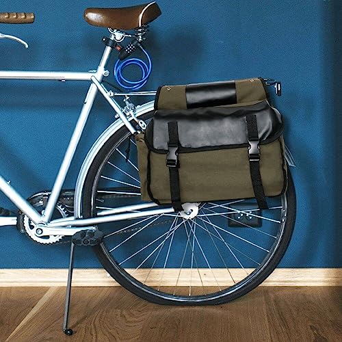 Sacoche double pour vélo 30 à 40L rigide contre les rayons - 5