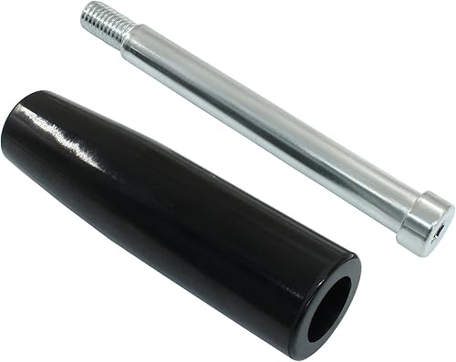 Miniatura 14 de Mango giratorio para máquina de volante, mango de rosca M10 x 3.150 in, mango giratorio para máquina de torno, equipo mecánico, instrumento