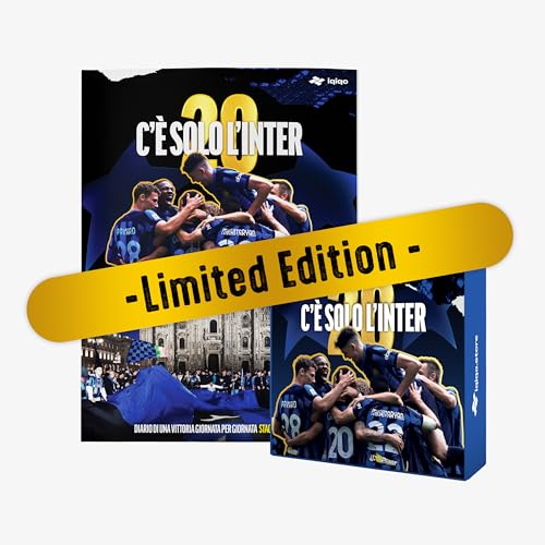 Album di figurine 20° scudetto Inter LIMITED EDITION collezione completa in copia unica numerata - 48 pagine con 150 figurine di cui 5 nobilitate e numerate