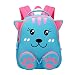 Produktbild Cool&D Baby Rucksack Kindergarten Rucksack Cartoon Muster Schultasche Anti-verloren Rucksack für Jungen und Mädchen 1-3 Jahre (Rosa Katze 20 * 11 * 24cm)