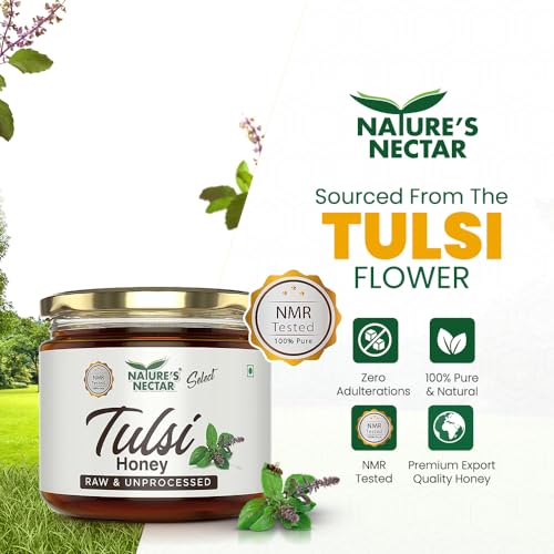 Image of Nature's Nectar Select Tulsi Honey Bottle, 400 g