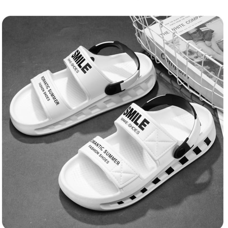 Men's anti-slip thick-soled outdoor beach sandals - casual sports shoes, suitable for hiking, camping and beach exploration activities2