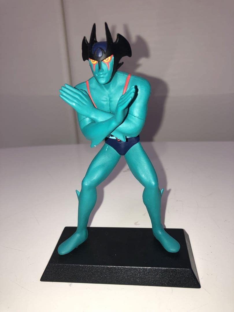デビルマン　フィギュア 永井豪 デビルマン アニメ版デビルマン フィギュア クリア 蛍光