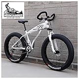 Wmmner Hardtail Fat Tire Mountainbike für Erwachsene, Mountainbike für Männer und Frauen, mit...