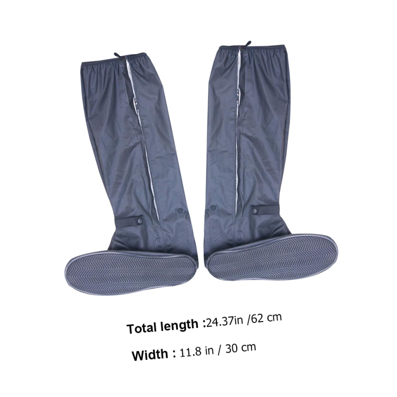 Fundas Protectoras para Zapatos Impermeables Negras Talla L