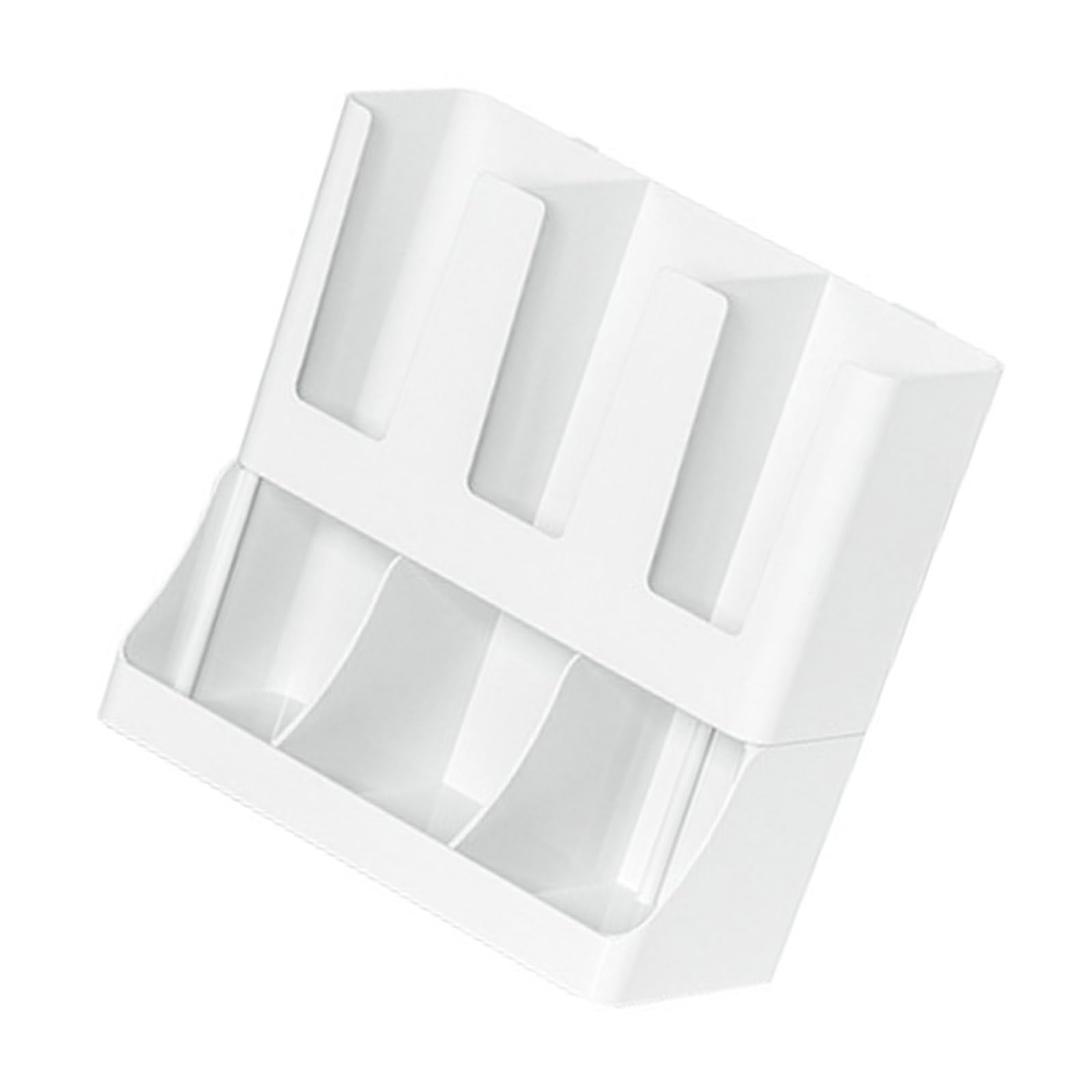 Tsophreniq Compact Vertical Cup Storage Shelf Countertop Display Organiser Ideal for Small Spaces and Daily Use Display Organiser Ideal for Small Spaces and Daily Use