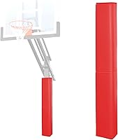 Vista 8 de Katop Almohadilla cuadrada para bastón de baloncesto, acolchado de poste protector resistente para poste de 5 x 5 pulgadas, poste y base de 6 x 6
