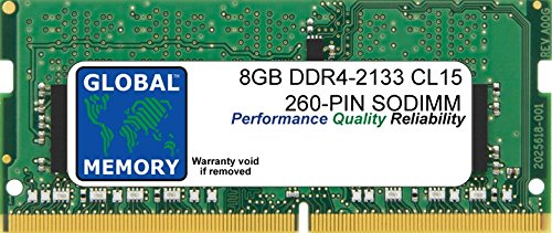8GB DDR4 2133MHz PC4-17000 260-PIN SODIMM MEMORY RAM COMPATIBLE