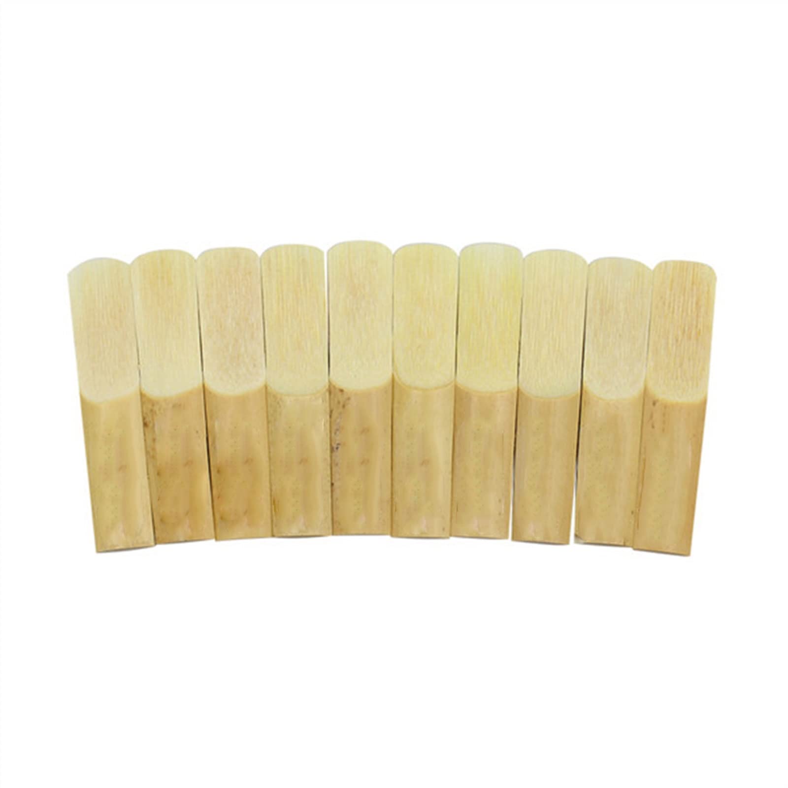 Saxophone Parts 10 Pcs EB Alto Saxophone Reeds for Saxophone Musical Instrument Accessories