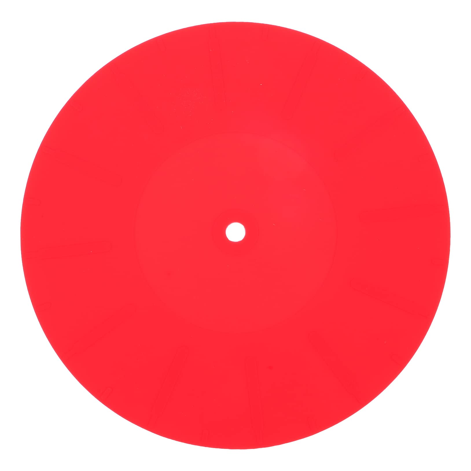 NULYLU Silicon Platter Cover for Record Player - Turntable Mat Shockproof Anti-static Record Protective Mat Easy to Use Replacement Pad