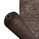 Schattennetz, Rolle, 1 x 50 m, reduziert Strahlung, Schutz für Garten und Terrasse, temperaturregulierend, Braun