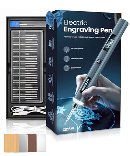 Save on Vanlgs Engraving Pen with Code PKRDVS8T - Cordless, 31 Bits