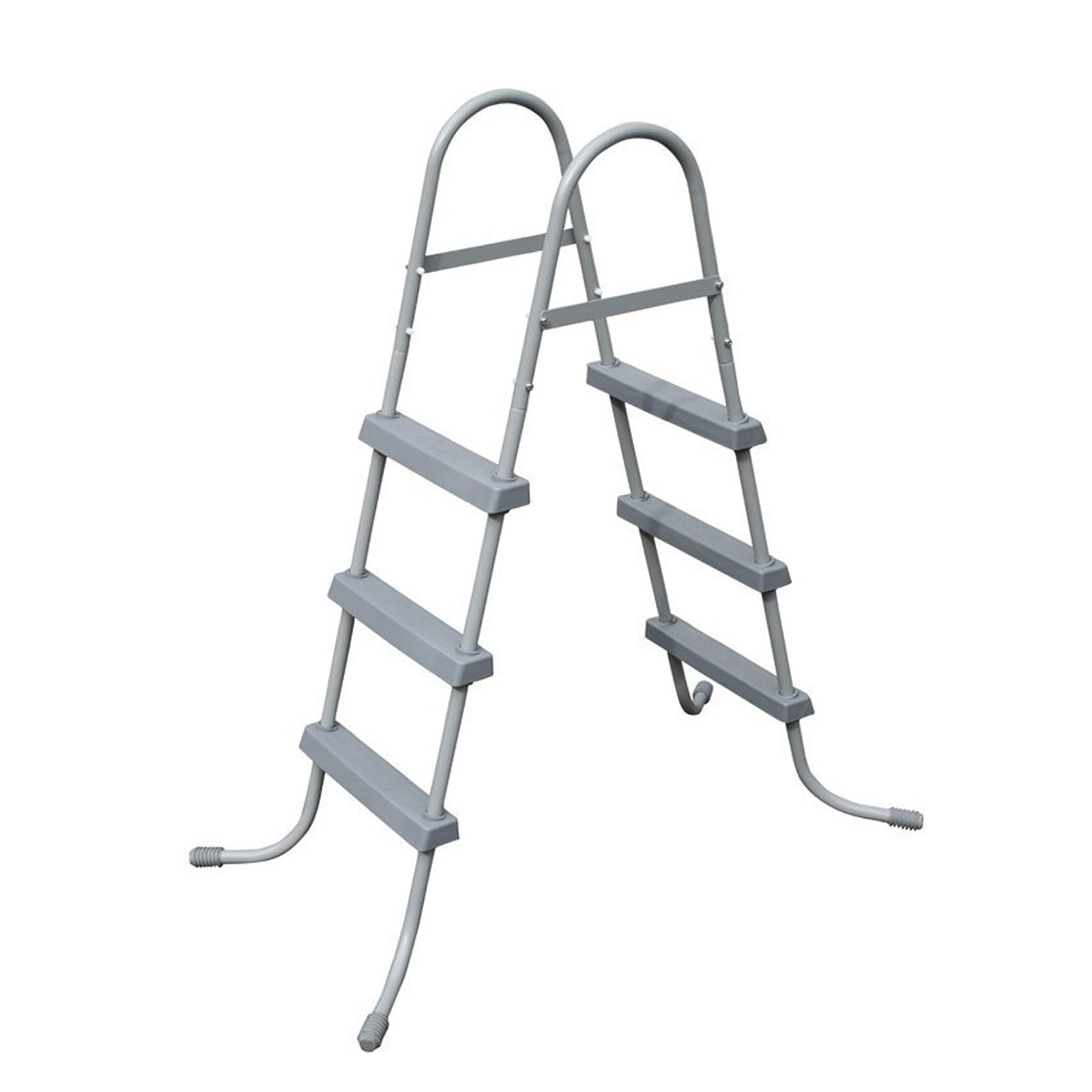 Scalaa 3 Gradini Materiale Metallico, Pedale Antiscivolo, Facile da Entrare e Uscire, Scalaa Piscina Fuori Terraa per Piscina/Piscina Barca