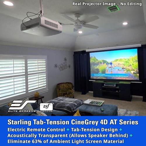 Image of Elite Screens 150 inch 16:9 Electric Motorized Projector Screen STT150XHD4AT