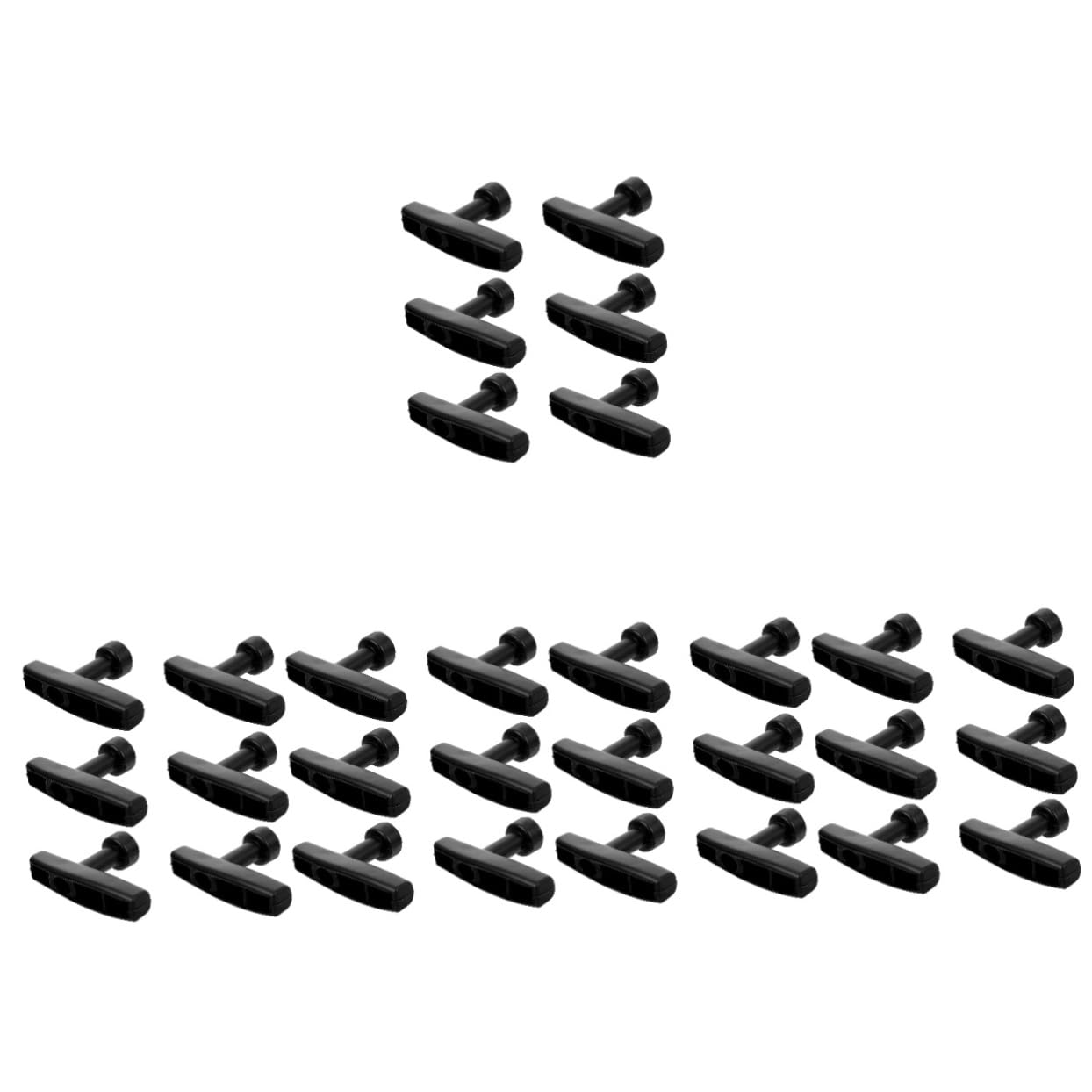  ibasenice Set 5 Accessori Per Motoseghe Nero Maniglie Antipasto Pesante Maniglia Dell'estrattore Maniglia Avviamento Ma