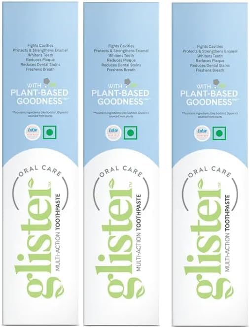 Glister Dental Plaque Removal Box (Pack of 3)