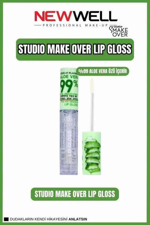 New Well Makeover 8800 Aloe Vera Lip Gross Make Over Dudak Parlatıcısı