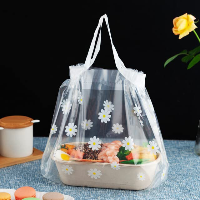30/50 PZ Vari Modelli Maniglie Sacchetti Regalo Caramelle Sacchetti Con Coulisse Per Biscotti Snack Pacchetto Da Forno Forniture Per Feste Evento-12,50 PZ, 25x35 cm