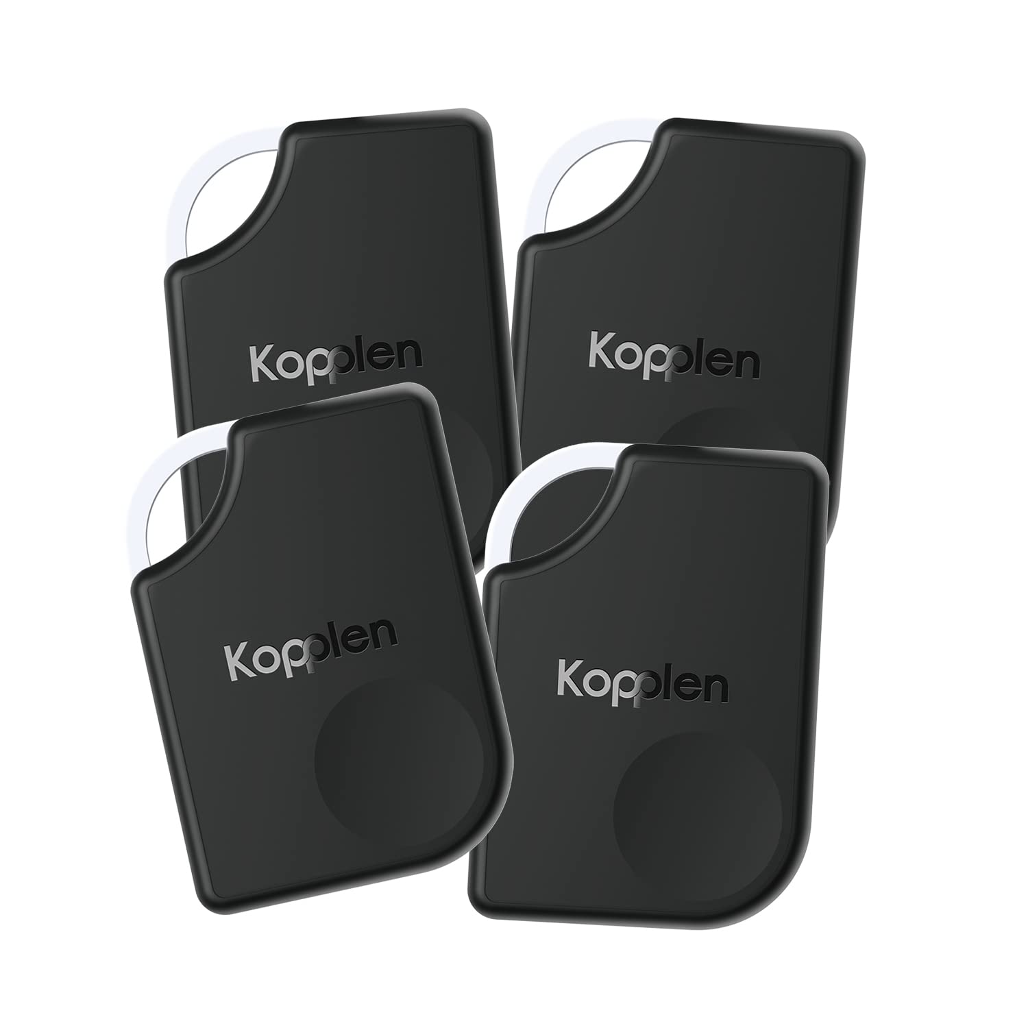 Kopplen OmniTag Rechargeable Essentials Locator 4 Pack, Compatible with Apple Find My (iOS Devices only), Item Locator for Bags, Luggage, Keys & More, IPX65 Water & Dust Resistance