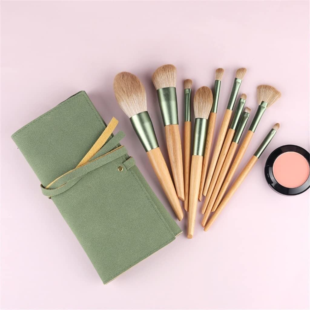 Ben spazzole for Il Trucco 10 Conteggi Cosmetici Sceszioni for Il Trucco Fondamenti Professionali basate con contorni in Polvere Borse for ombretti Kit for i Kit for Il Viso