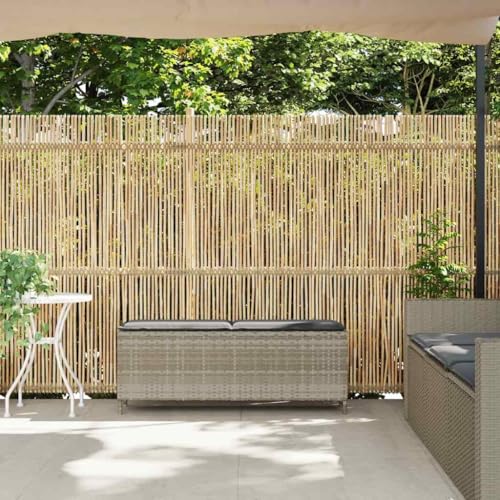Banco de jardín con cojín que ahorra espacio para exteriores estrechos y balcones pequeños 3
