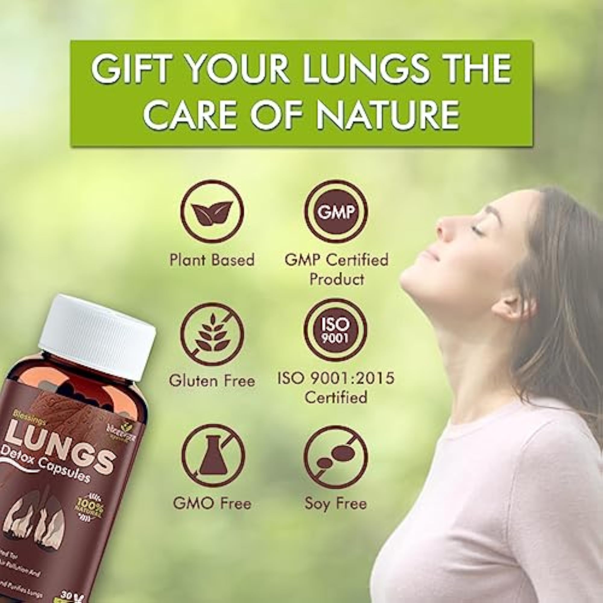 Blessings Ayurveda Lungs Detox Capsules