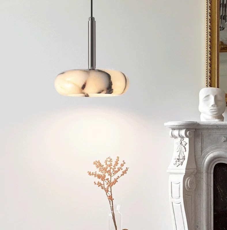 Lampe LED suspendue ronde pour une ambiance de chambre apaisante