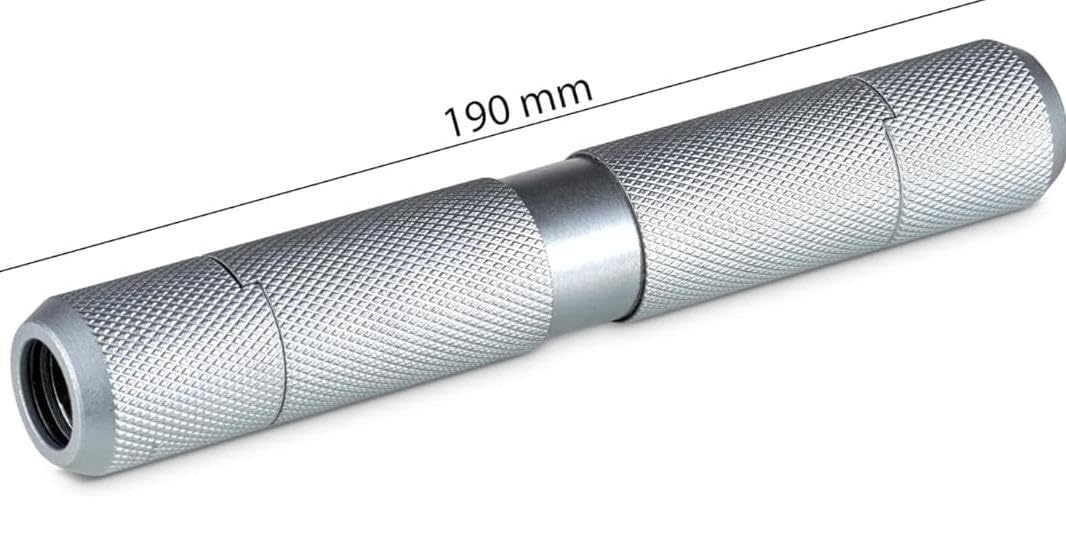 Kraftfeld Rallonge pour perceuse, burin et mandrin SDS-MAX. Barre de 700 mm avec SDS-MAX des deux côtés (diamètre 18 mm). Manchon / pièce intermédiaire nécessaire. (pièce intermédiaire SDS MAX)