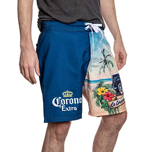 Corona Men's Woody Wagon Boardshorts Swim Trunks3