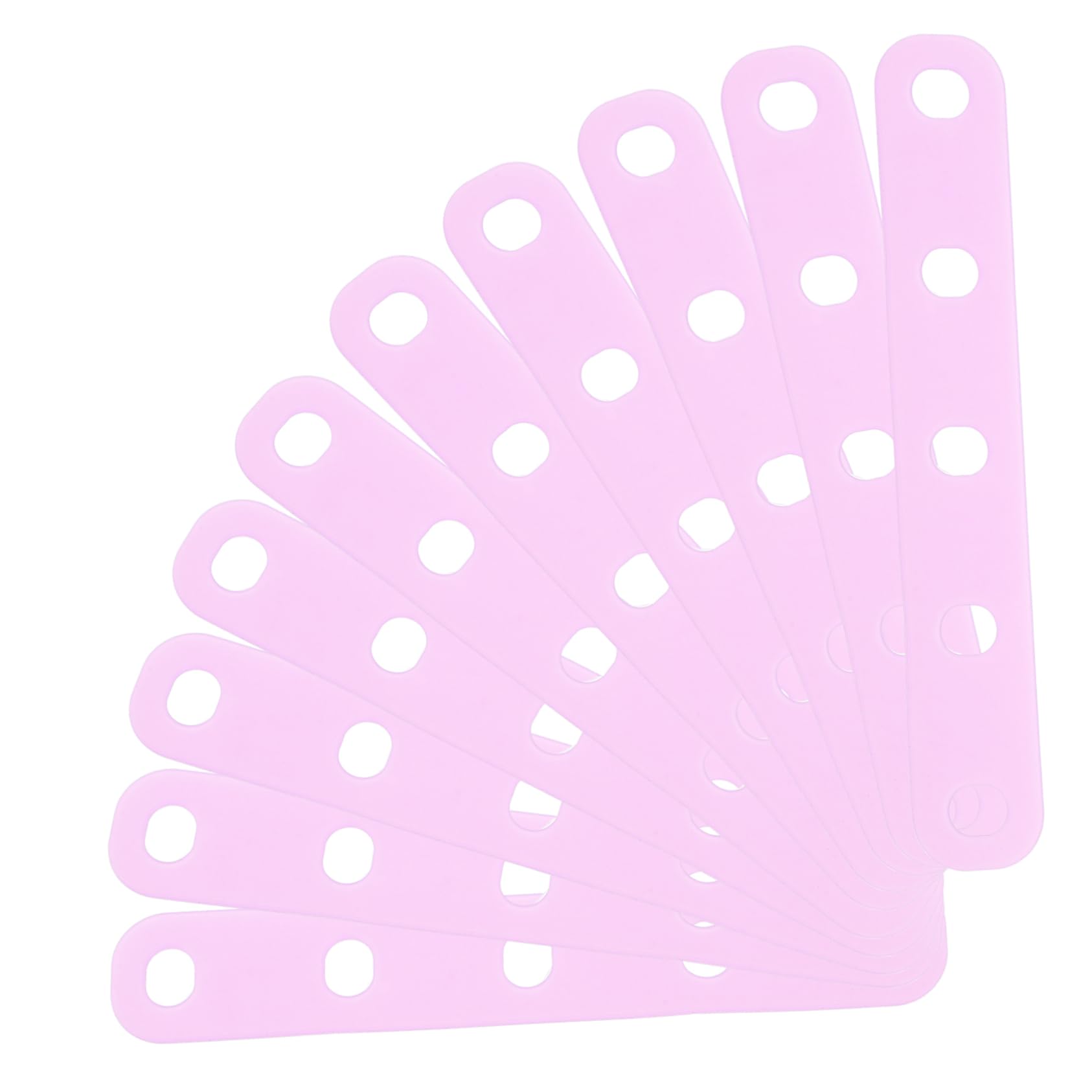 PACKOVE 20pcs Silicone Hair Roller Bands for Perm Rods Seamless Design Comfortable Durable for Heat Styling for Curls
