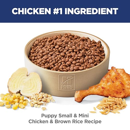 Hill's Science Diet Puppy Small & Mini Chicken & Brown Rice Recipe Dry Dog Food 2.04 kg Bag image 7