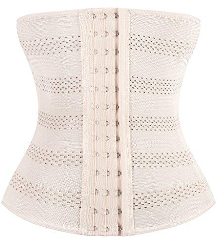 Image of Everbellus Women's Breathable Elastic Corset Waist Trainer Cincher Belt Shapewear