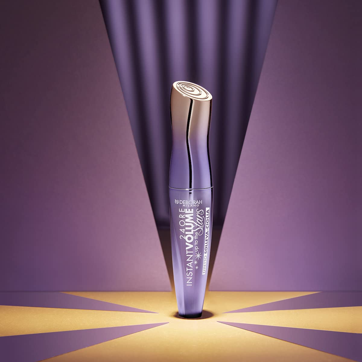 Deborah Milano - Set Make Up con Gioiello, Include Mascara Volumizzante Instant Maxi Volume Up to the Stars, Matita Kajal Nera Velvet Mat, Collana Punto Luce Morellato Donna in Acciaio Inossidabile