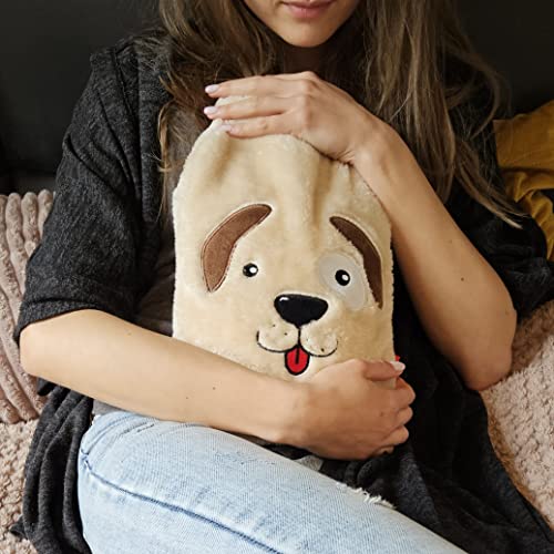 soxo Lustige Wärmflasche Mit Bezug Geschenk Für Frauen Männer Geschenke Lustig Wärmeflasche Hund