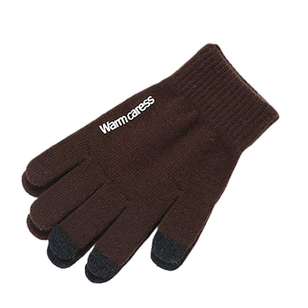 ExhilaraZ Hot New Winter Gloves 1 Pair Anti-Skid Warm Touch Screen Full Finger Knitted Unisex Gloves