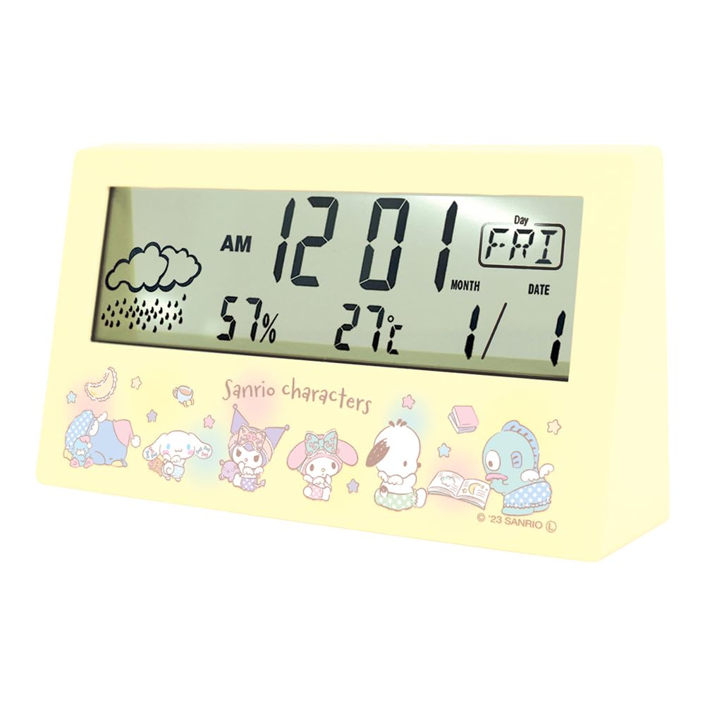 Amazon.co.jp: ティーズファクトリー サンリオ多機能デジタルクロック