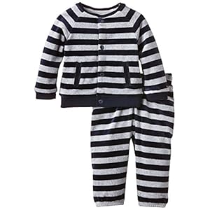 Tommy Hilfiger VELOUR BOY 2 PIECE baby-jongens kledingset