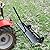 BouPower Lawn Dethatcher,Pull Behind Dethatcher for Lawn Care,Pull UP Thatch,Moss,Leaves,Steel Tow Behind Dethatcher with Tines for Lawn Tractor,Farms Yard Tools (40-in Pull Behind Dethatcher)