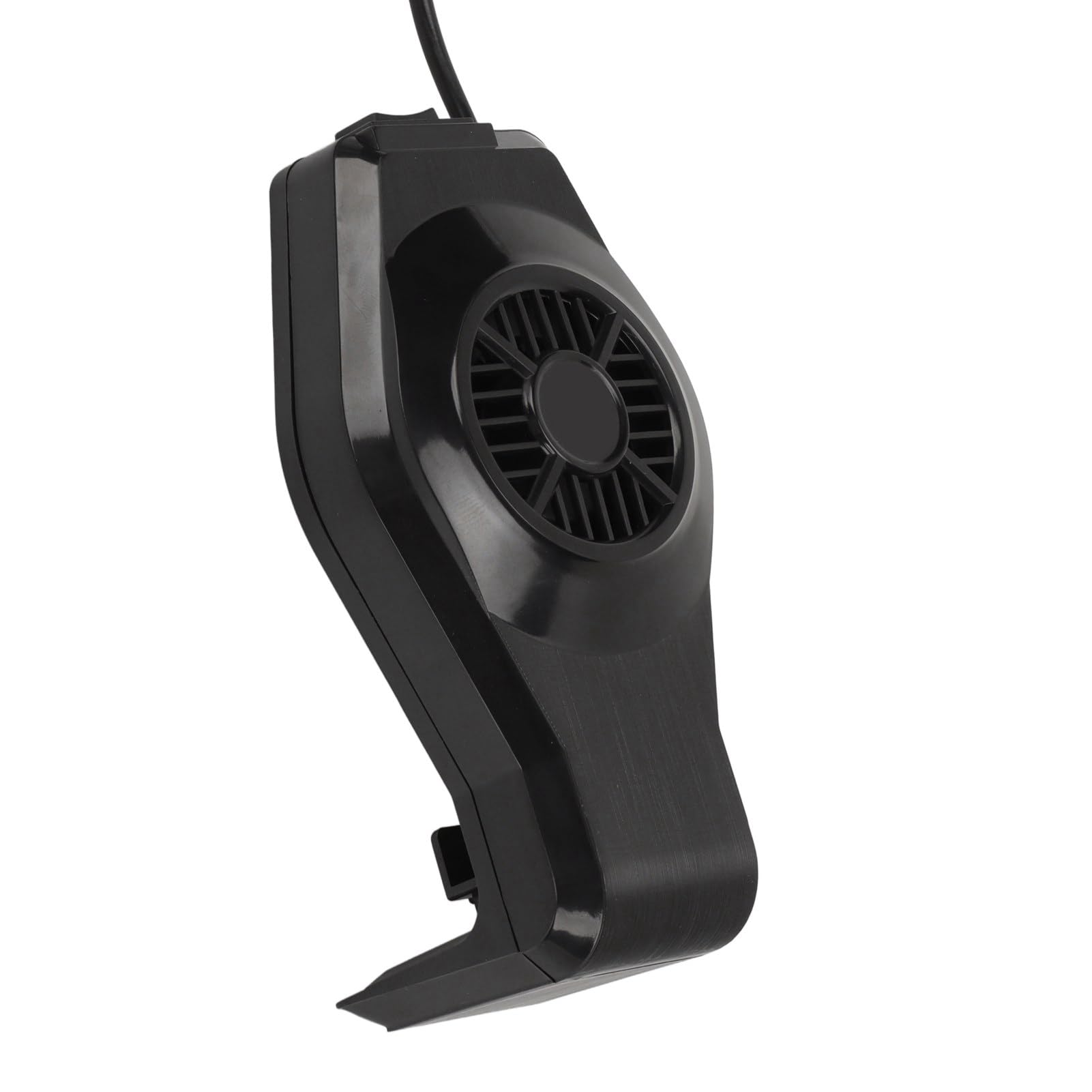 Yosoo Health Gear Ventola di Raffreddamento per Acquario, Silenziosa con Uscita d’Aria a 45°, Montaggio a Parete, USB, per Acquari fino a 30cm e Spessore Vetro 9mm