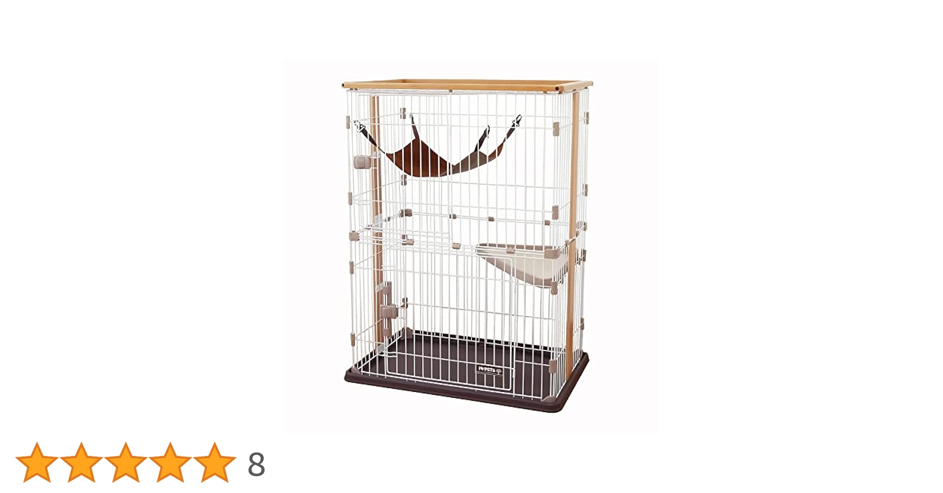 大型キャットケージ ボンビアルコン (Bonbi) ウッドワンサークル2段タイプ ボンビアルコン オンラインショップ / ウッドワンサークル