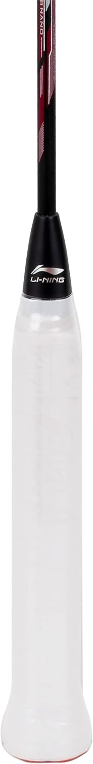 LI-NING Windstorm 700 Special Edition Badminton UNSTRUNG Carbon Fiber Racket (Black/RED)