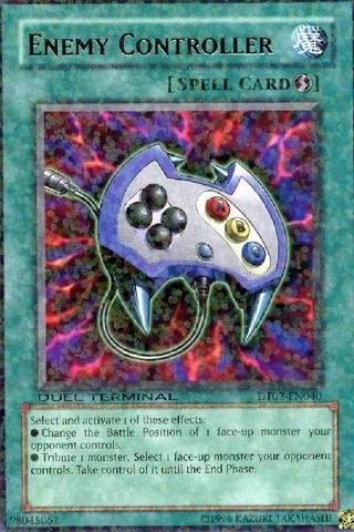 Amazon.com: Yu-Gi-Oh! - Enemy Controller (DT02-EN040) - Duel