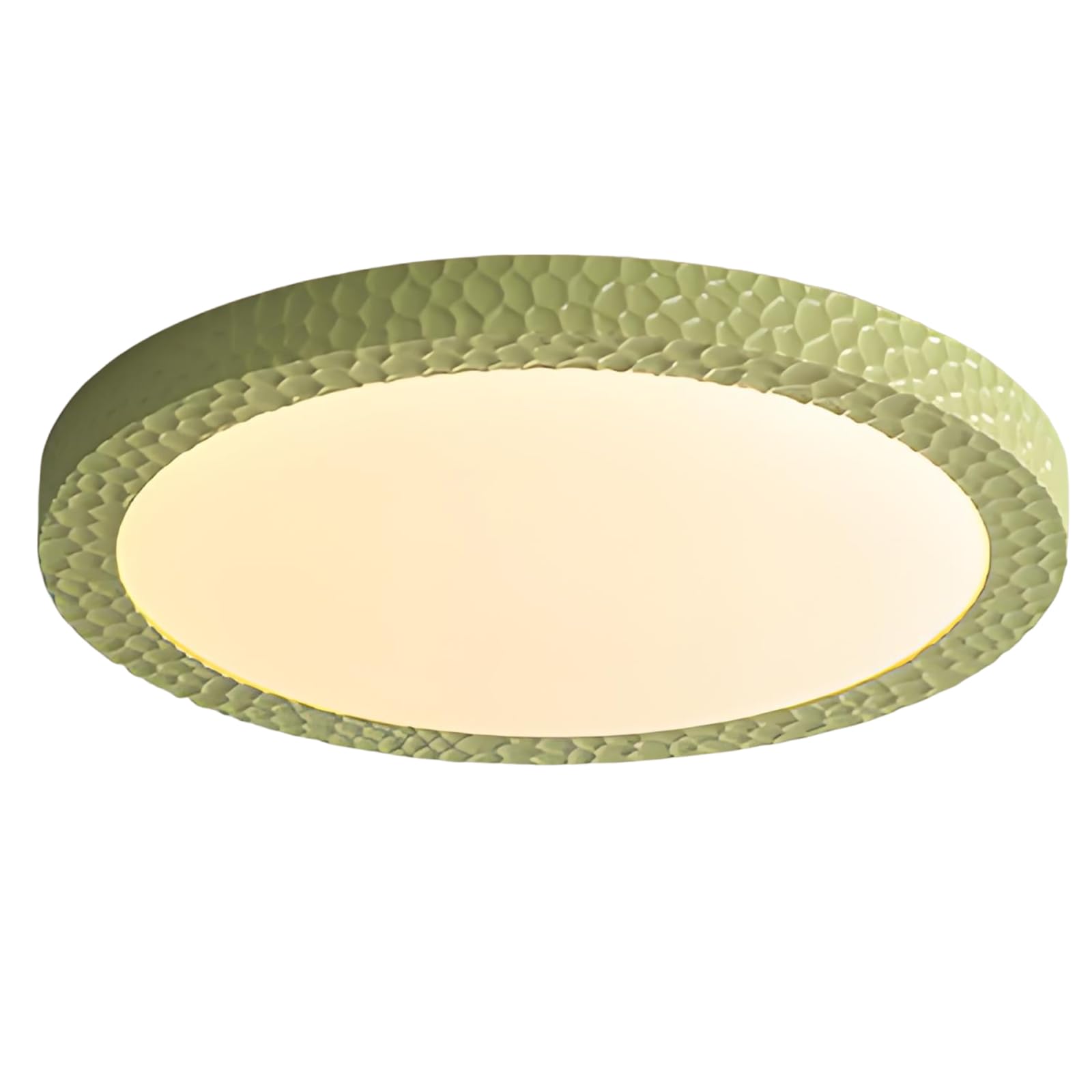 WLBHWL LED Flush-Mount Ceiling Light, 16.7 Inch 36W Hardwire Lighting Fixtures, Ultra Thin Round Close-to-Ceiling LED Light for Kitchen Porch Bedroom Hallway Stairwell Basement