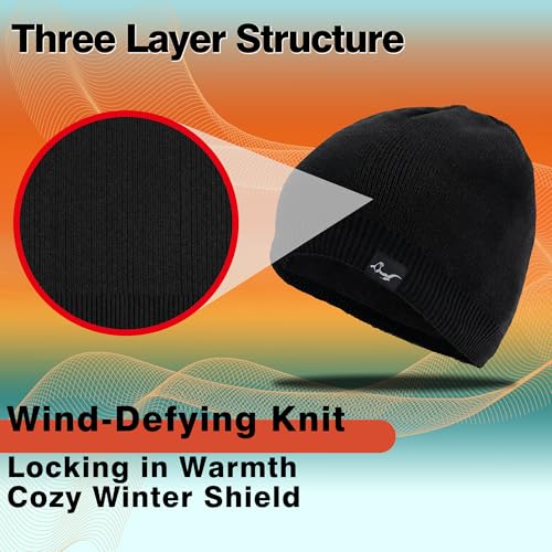 Image of Waterproof, Windproof, Breathable Beanie Hat, Keep Your Head Warm and Completely Dry