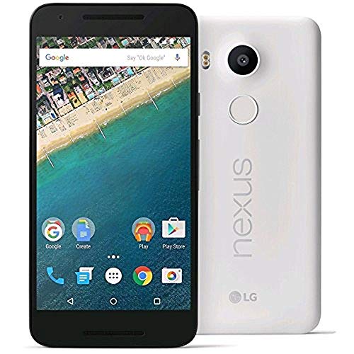 LG Cámara de Google Nexus 5X H798 16 GB Desbloqueado de fábrica gsm 4G LTE Hexa-Core Android Smartphone W / 12.3MP - Cuarzo/Blanco 16 GB de Cuarzo Blanco
