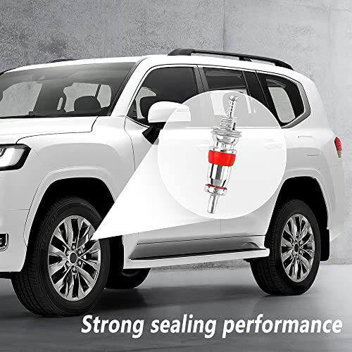 30Pcs Nickel Plated Tire Valve Cores Car Accessories Kit,Universal Valve Removal Replacement For Car,Truck,Motorcycles,Bikes,Hvac,A/C Applications #TOP4