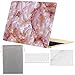 Sykiila for MacBook 12 inch Case Hard Cover 4 in 1 Folio Case & HD Screen Protector & TPU Keyboard Cover & Sleeve for 12 with Retina Display Model A1534 - Pink Marble