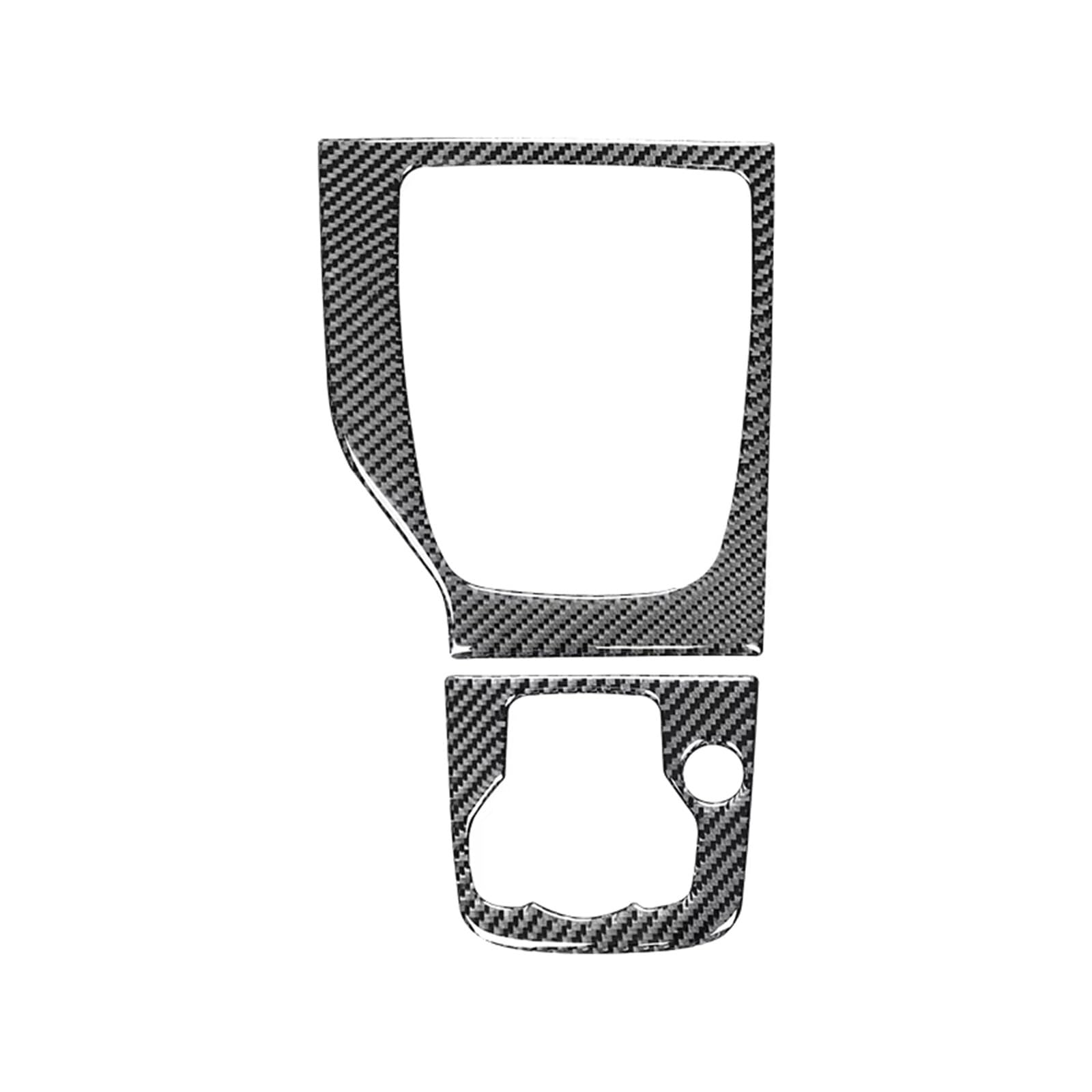 for Mazda 3 for Axela 2014-2019 Car Gear Panel Decor Carbon Fiber 3D Sticker Cover Trim Strip Inside Interior Interior Cover Trim