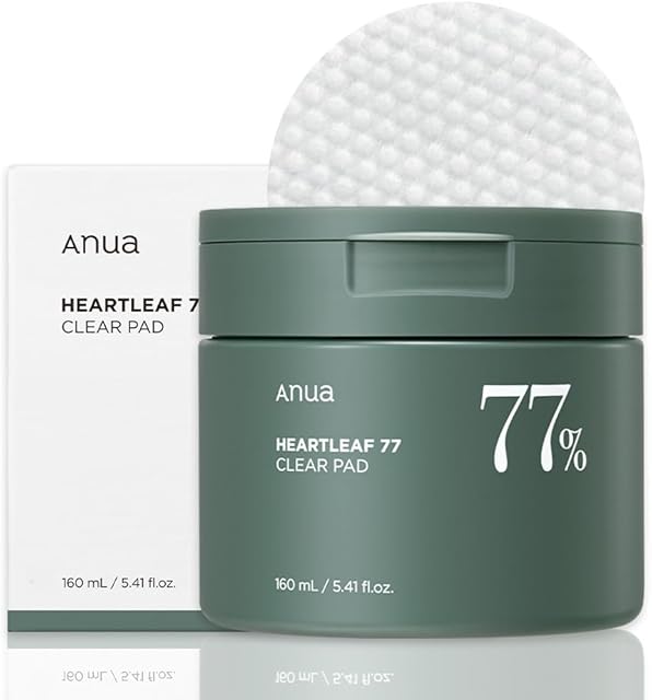 Anua Heartleaf 77% przezroczysta podkładka 70 sztuk